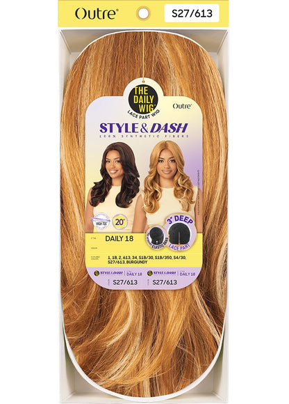 OUTRE The Daily Wig STYLE & DASH Synthetic Lace Part Wig - Daily 18