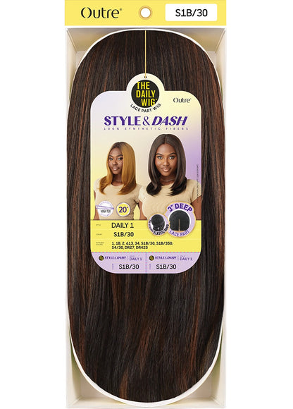 OUTRE The Daily Wig STYLE & DASH Synthetic Lace Part Wig - Daily 1