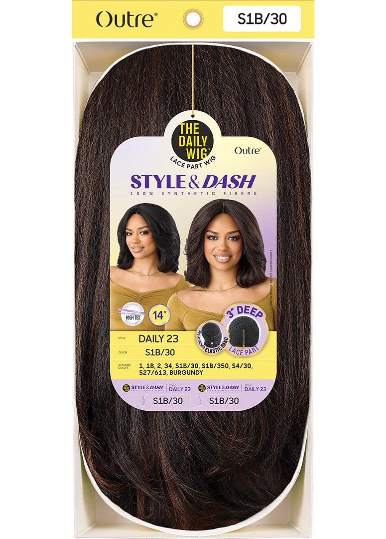 OUTRE The Daily Wig STYLE & DASH Synthetic Lace Part Wig - Daily 23