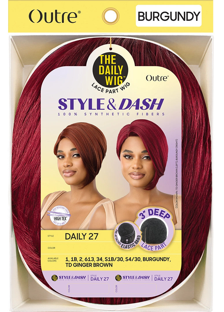 OUTRE The Daily Wig STYLE & DASH Synthetic Lace Part Wig - Daily 27