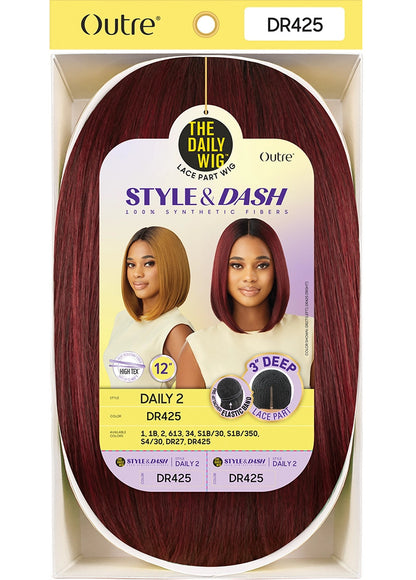 OUTRE The Daily Wig STYLE & DASH Synthetic Lace Part Wig - Daily 2