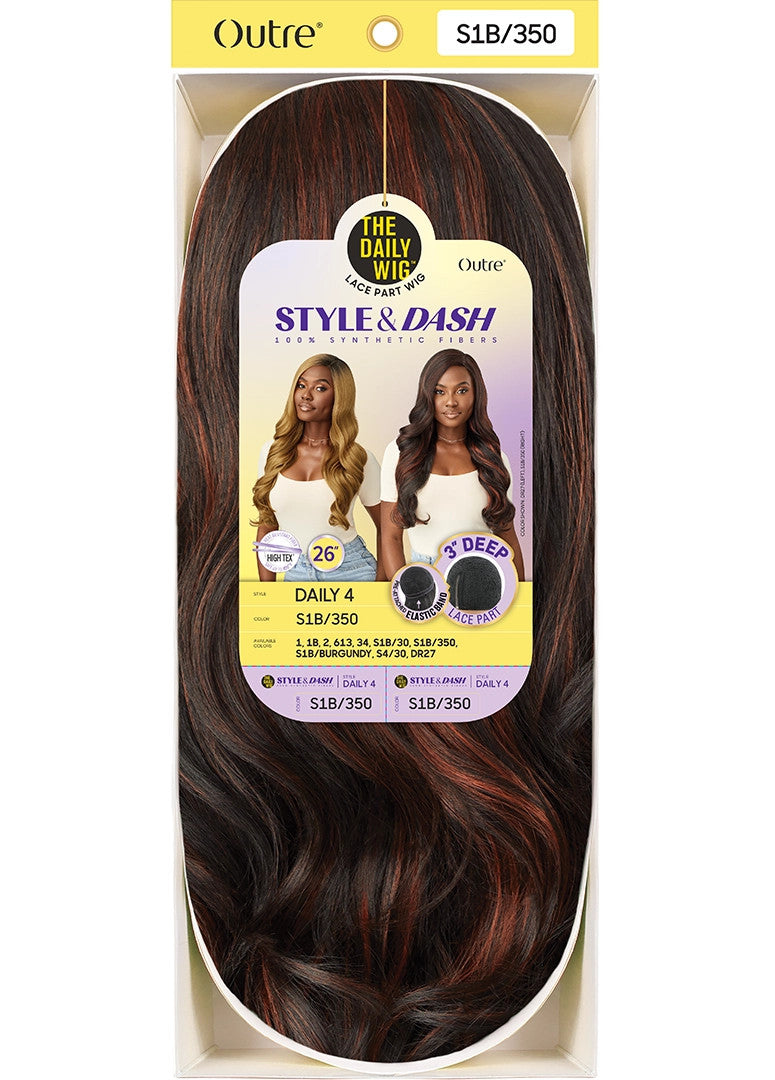 OUTRE The Daily Wig STYLE & DASH Synthetic Lace Part Wig - Daily 4
