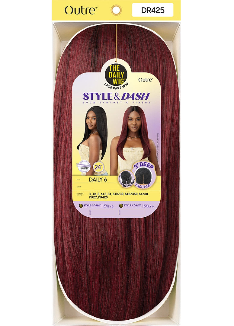 OUTRE The Daily Wig STYLE & DASH Synthetic Lace Part Wig - Daily 6