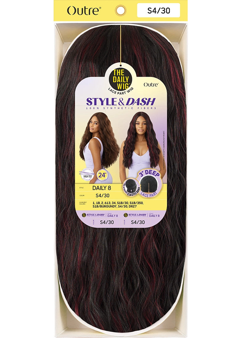 OUTRE The Daily Wig STYLE & DASH Synthetic Lace Part Wig - Daily 8