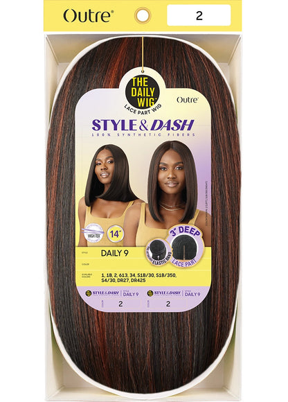 OUTRE The Daily Wig STYLE & DASH Synthetic Lace Part Wig - Daily 9