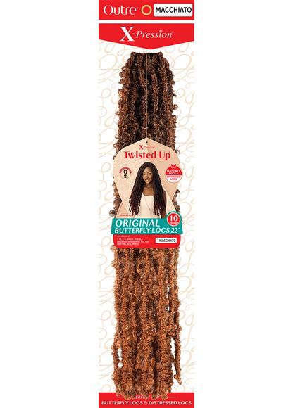 OUTRE Synthetic Braid X Pression Twisted Up - Original Butterfly Locs 22"