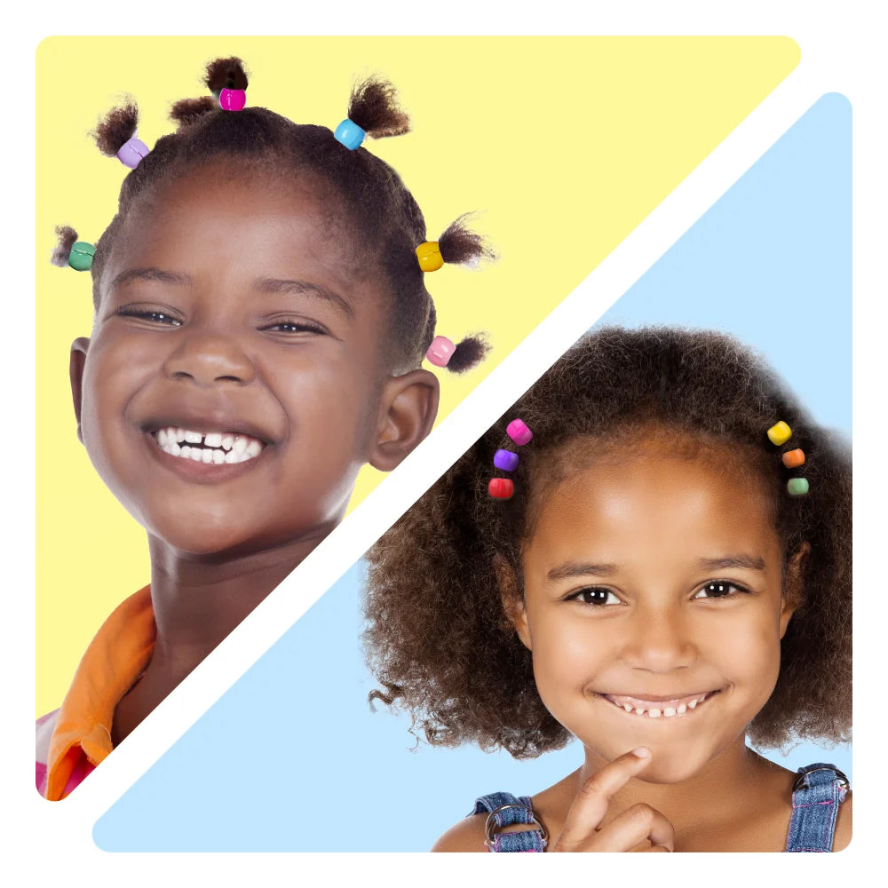 RED Colorful Kids Hair Claw Clips