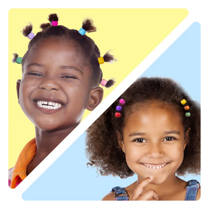 RED Colorful Kids Hair Claw Clips