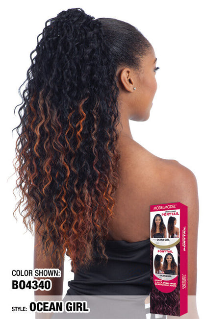 MODELMODEL Drawstring Ponytail - Ocean Girl