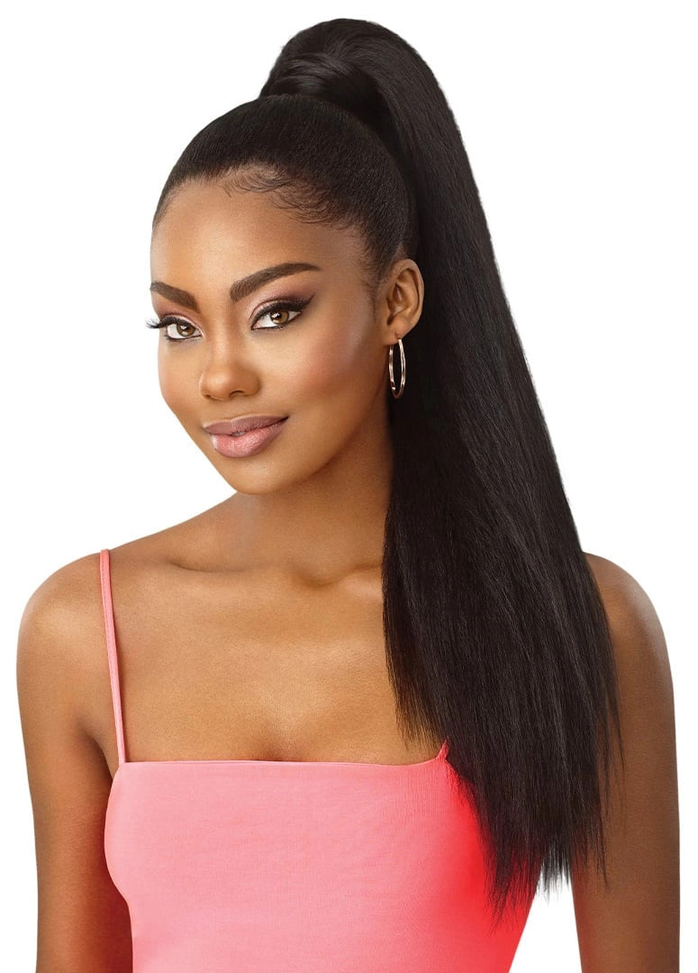 OUTRE Synthetic Pretty Quick Pony - KINKY STRAIGHT 28"
