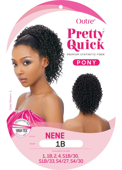 OUTRE Synthetic Pretty Quick Pony - NENE