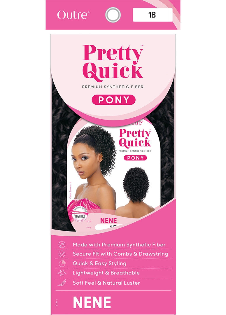 OUTRE Synthetic Pretty Quick Pony - NENE