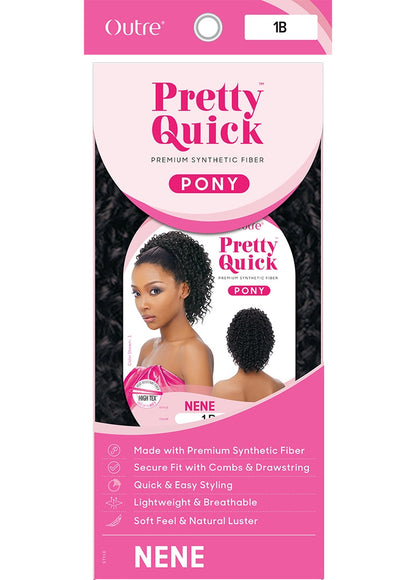 OUTRE Synthetic Pretty Quick Pony - NENE