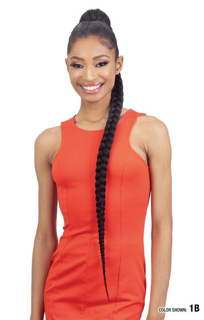 SHAKE N GO Freetress Equal Pre-stretched Braided Ponytail 38"