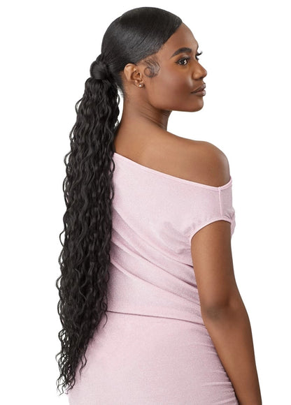OUTRE Synthetic Pretty Quick Pony - Water Wave 28"