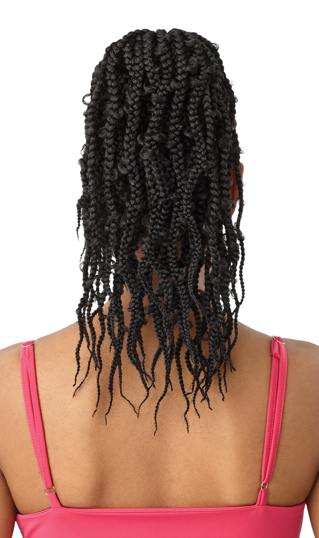 OUTRE Synthetic Pretty Quick Pony - Butterfly Jungle Wavy Box Braid 16