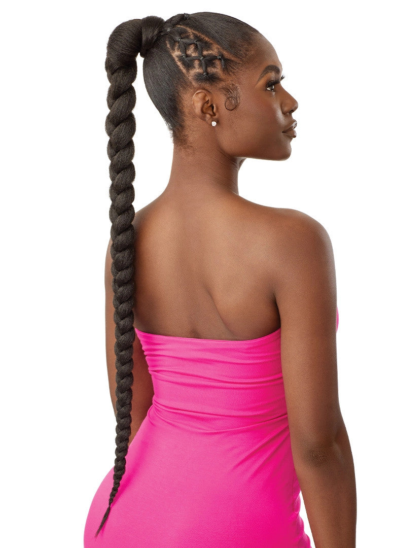 OUTRE Synthetic Pretty Quick Pony - Natural Braided Ponytail 32"