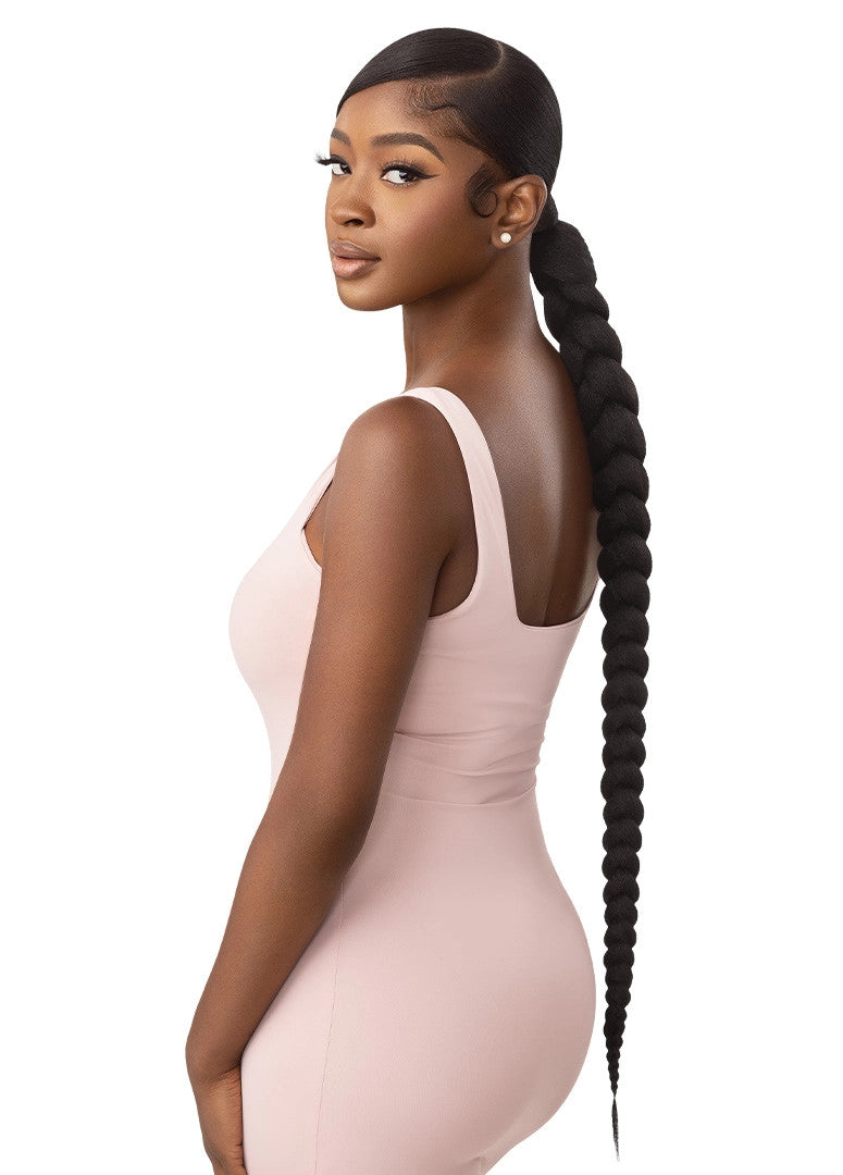 OUTRE Synthetic Pretty Quick Pony - Natural Braided Ponytail 32"