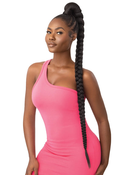 OUTRE Synthetic Pretty Quick Pony - Natural Braided Ponytail 42"