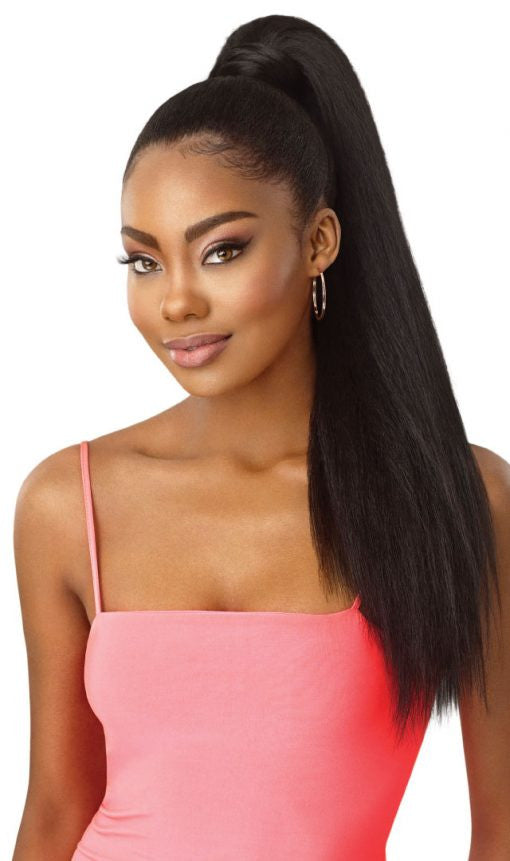 OUTRE Synthetic Pretty Quick Pony - Kinky Straight 24"