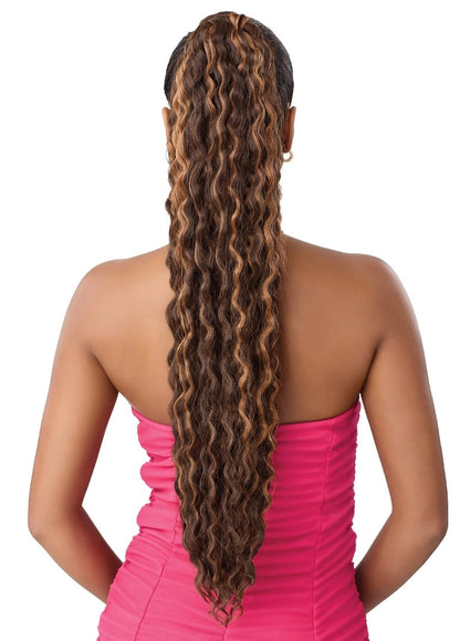 OUTRE Synthetic Pretty Quick Pony - Ripple Wave 30"
