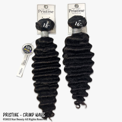 MANE CONCEPT Pristine 100% Human Hair - 10A Crimp Wave