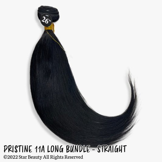 MANE CONCEPT Pristine 11A Human Hair Weave - Long Straight (26"-30")