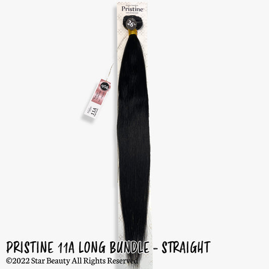 MANE CONCEPT Pristine 11A Human Hair Weave - Long Straight (26"-30")