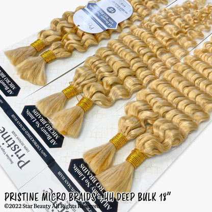 MANE CONCEPT Pristine 100% Human Hair Deep Bulk (12"- 24")