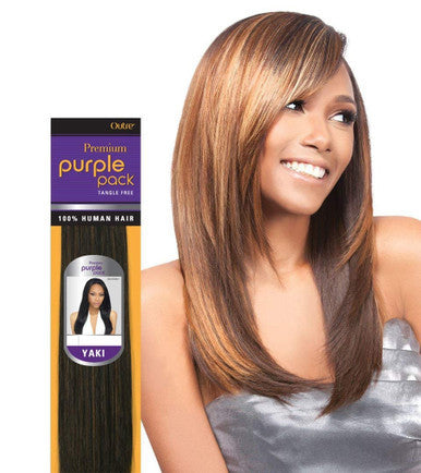 [WHOLESALE] OUTRE 100% Human Hair Purple Pack Yaki