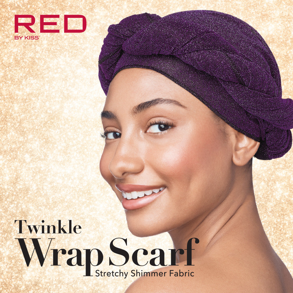 RED Twinkle Wrap Scarf
