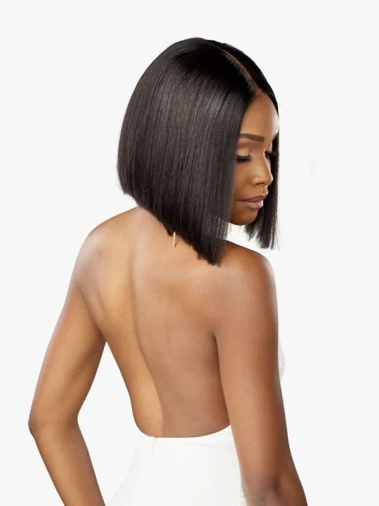 SENSATIONNEL Pearlish 100% Virgin Remi Human Hair 2X6 HD Lace Wig - CLASSIC BOB (10"-12")