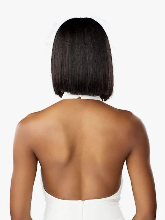 SENSATIONNEL Pearlish 100% Virgin Remi Human Hair 2X6 HD Lace Wig - CLASSIC BOB (10"-12")
