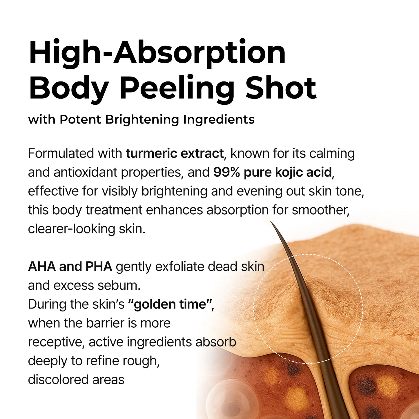 Dr.Melaxin Peel Shot Kojic Acid Turmeric Spray (6.76oz)