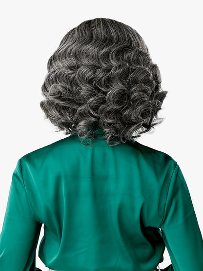 SENSATIONNEL Synthetic Bare Lace Front Wig - Platinum Glow VIVIENNE