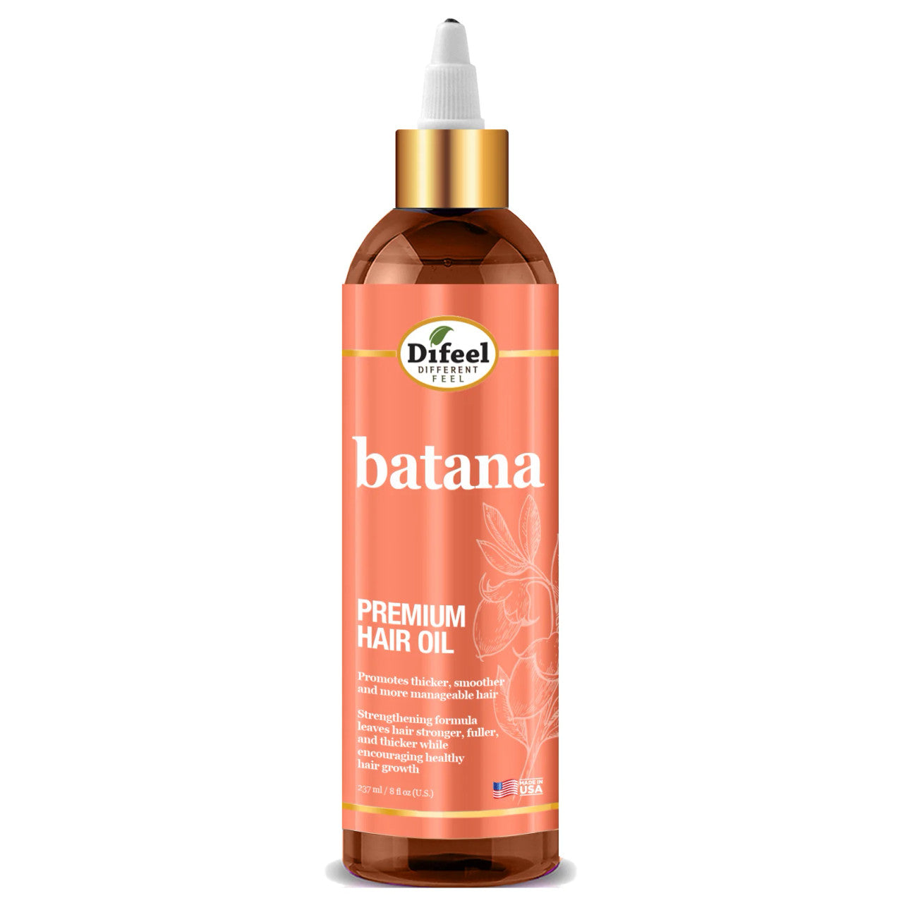 Difeel Batana Premium Hair Oil (8oz)