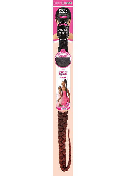 OUTRE Synthetic Pretty Quick Pony - Natural Braided Ponytail 42"