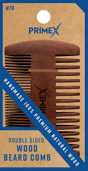 Annie PrimeX Double Sided Wood Beard Comb