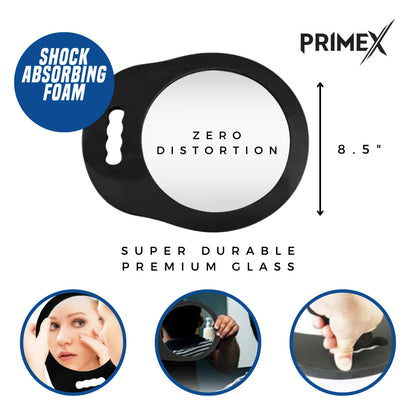 Annie PrimeX Foam Mirror Round Black