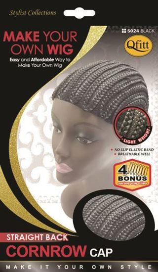 STRAIGHT BACK CORNROW CAP