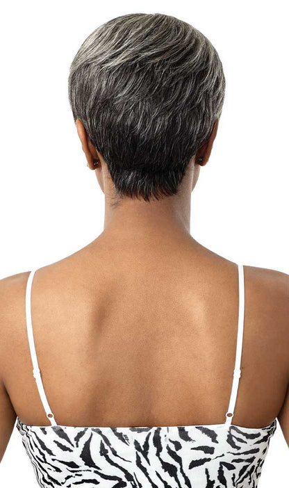 OUTRE Fab & Fly Gray Glamour 100% Human Hair HH- ASHA
