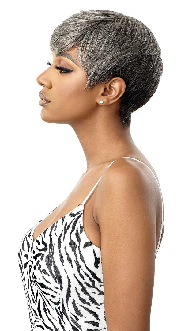 OUTRE Fab & Fly Gray Glamour 100% Human Hair HH- ASHA