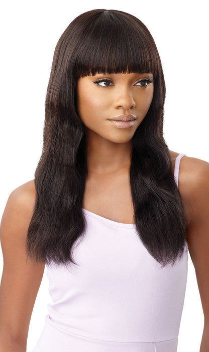 OUTRE MyTresses Purple Label Unprocessed Human Hair Full Wig HH-W&W Natural Wave 20"