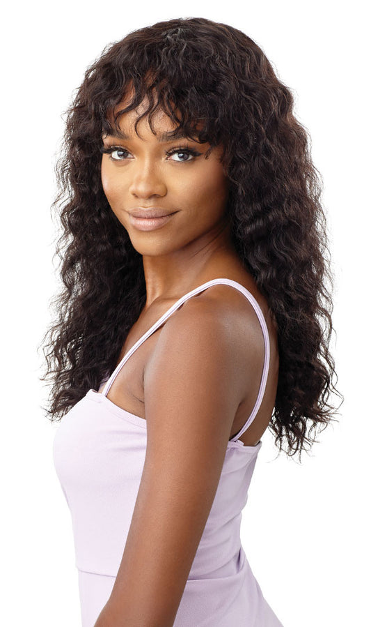 OUTRE MyTresses Purple Label Unprocessed Human Hair Full Wig HH-W&W Natural Wave 20"