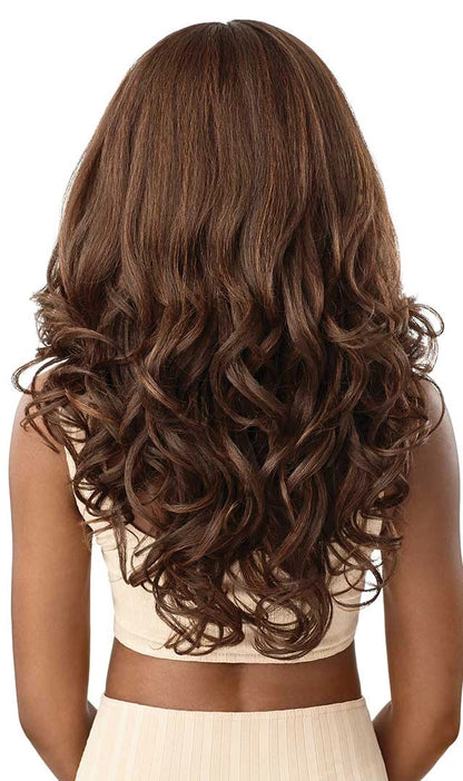 OUTRE 100% Human Hair Blend 13X6 HD Lace Frontal Wig 360 Lace - KALINDA