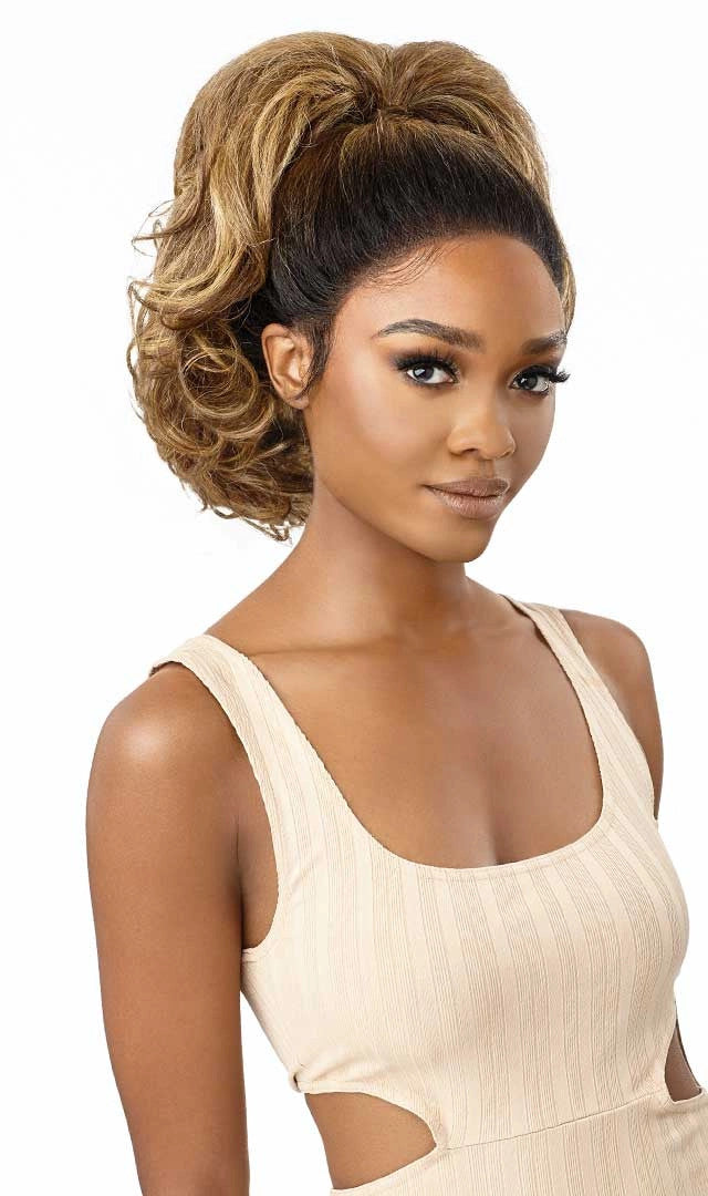 OUTRE 100% Human Hair Blend 13X6 HD Lace Frontal Wig 360 Lace - KALINDA