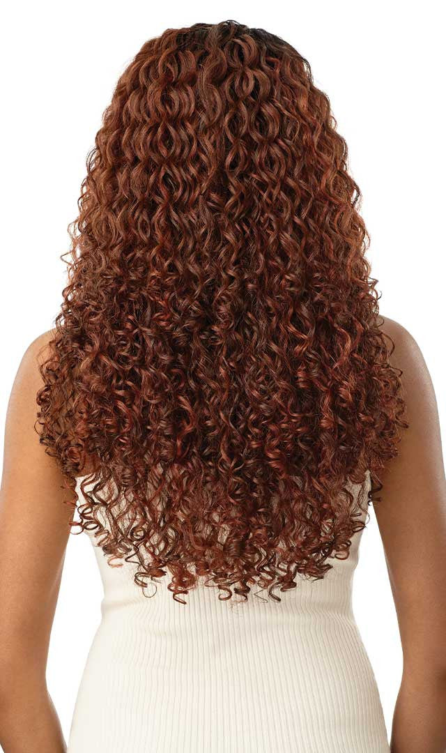 OUTRE 100% Human Hair Blend 13X6 HD Lace Frontal Wig 360 Lace - TASIRA