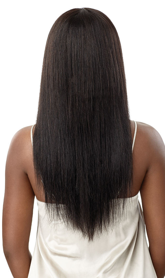 OUTRE MyTresses 100% Unprocessed Human Hair Black Label Lace Frontal Wig 13x4 HH-VIRGIN STRAIGHT 24"
