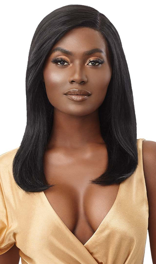 OUTRE Mytresses Gold Label 100% Unprocessed Human Hair Lace Front Wig HH-CHARMAINE
