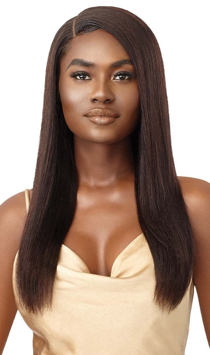 OUTRE Mytresses Gold Label 100% Unprocessed Human Hair Lace Front Wig HH-KRISTABEL